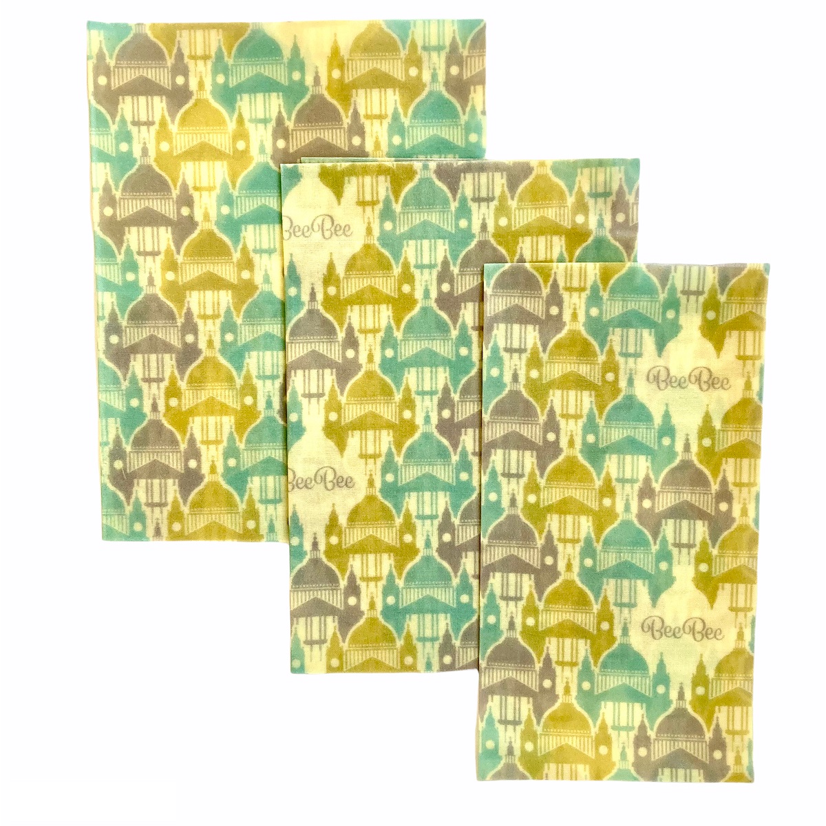 St Paul's Cathedral Beeswax Food Wraps (Mixed)